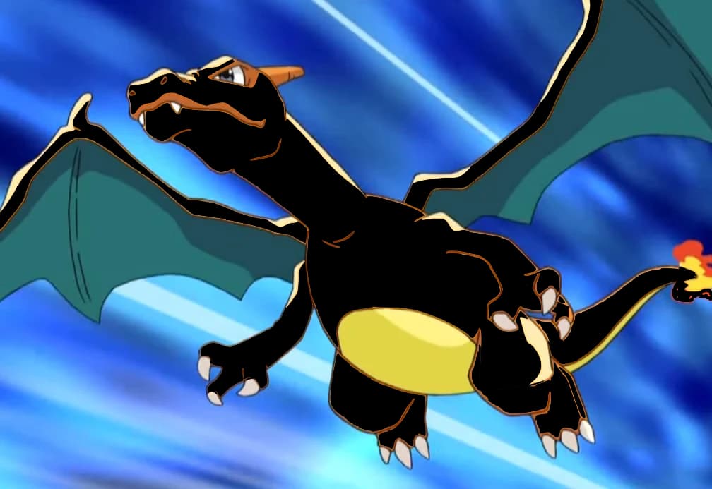 Toon Tone color challenge showing Charizard's Body from Pokémon (1997)